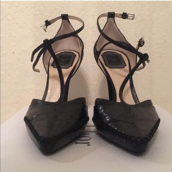 Christian Dior strapped pumps size 39 - Picture 2 of 8
